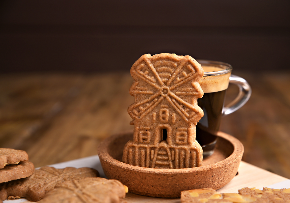 Dutch Koekjes and espresso for St. Nicholas Day