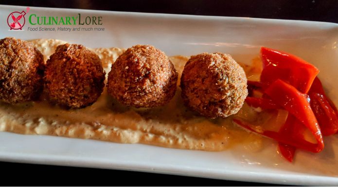 A dish of Caun Boudin Balls. 