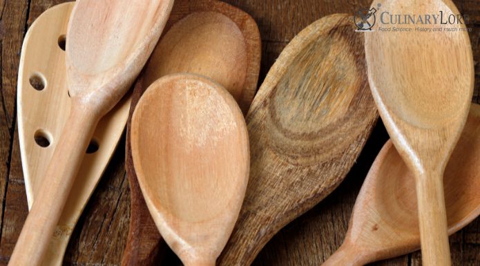 wooden cooking spoons for the kitchen