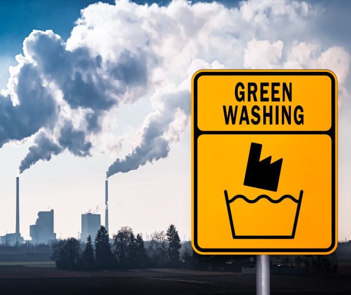 greenwashing concept
