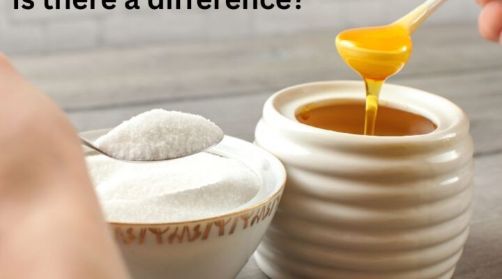honey and sugar compared