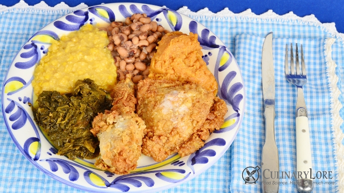 blue plate special at a Southern restaurant