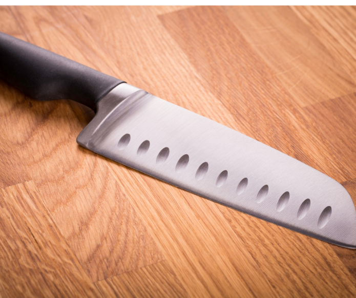 Japanese Santoku knife