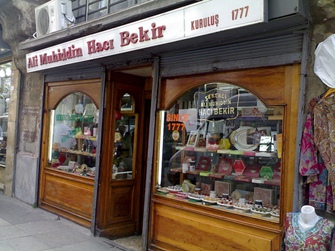 Haci Bekir store in Istanbul, home of Turkish Delight