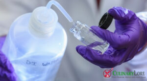 pure distilled water