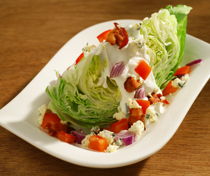 Iceberg wedge salad 