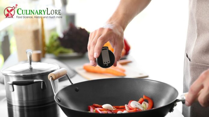 cook adds salt to taste